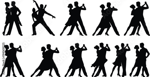 Silhouettes of scientists and laboratory researchers working with microscopes,computers, and medical equipment in a professional clinical lab setting for scientific research development