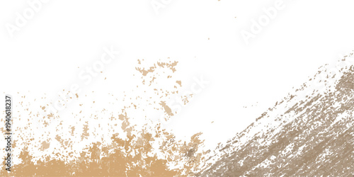 Abstract grunge splash texture with blue watercolor and ink drops