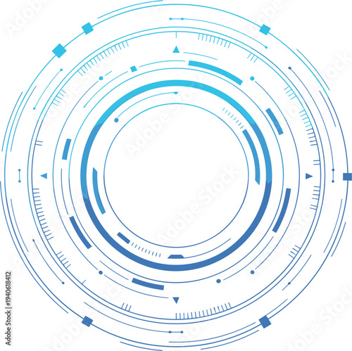 abstract background with circles 