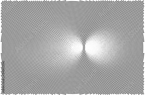 Vector Abstract overlay. Grunge halftone black dost texture background.