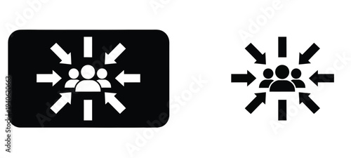 Pedestrian traffic signals with arrows and people icons for safe crossing