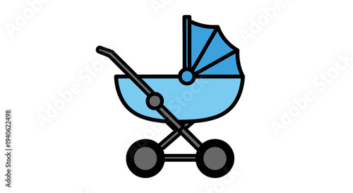 Baby Stroller Icon