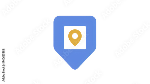 Google local guides blue location pin icon