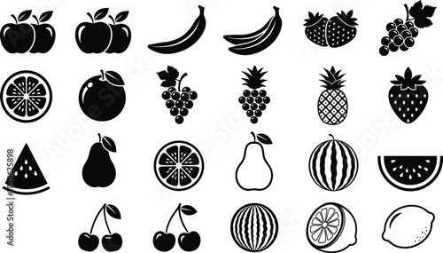 Black and white rabbit silhouette set with letter A monogram icons isolated on white background for nursery and children logo design