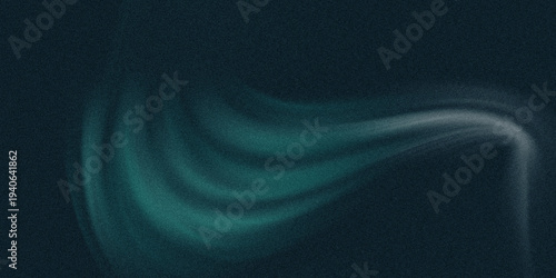 Dark teal and gray abstract wave design on a dark background with wavy lines