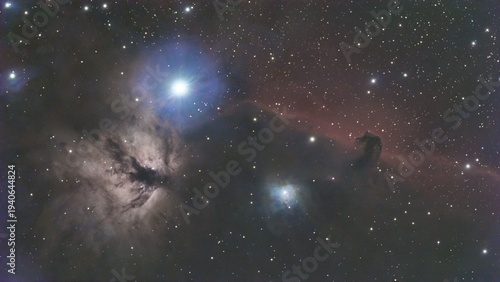 Horse Head and Flame Nebula