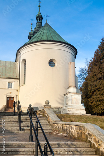 Poland, Łódź region,  Piotrków Trybunalski, Church of Our Lady of the Angels and  Bernardine Monastery