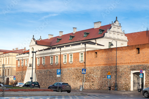Fotografie Poland,  Piotrków Trybunalski, Kosciuszki Square, Ancient City Walls