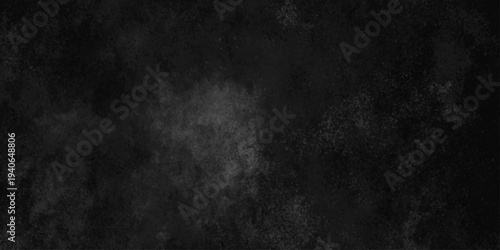 Abstract black gray wall textured background. Empty gray rusty stone or metal surface texture. Dark smoke texture. Black and white grunge wall. Light fog backgrounds. Cloud sky night. Slate surface.