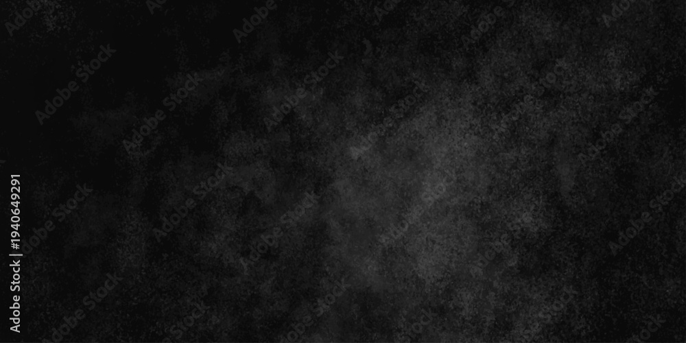 Obraz premium Abstract black gray wall textured background. Empty gray rusty stone or metal surface texture. Dark smoke texture. Black and white grunge wall. Light fog backgrounds. Cloud sky night. Slate surface.