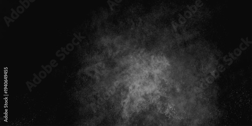 Abstract black gray wall textured background. Empty gray rusty stone or metal surface texture. Dark smoke texture. Black and white grunge wall. Light fog backgrounds. Cloud sky night. Slate surface.