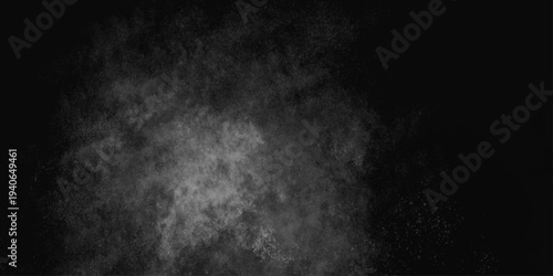 Abstract black gray wall textured background. Empty gray rusty stone or metal surface texture. Dark smoke texture. Black and white grunge wall. Light fog backgrounds. Cloud sky night. Slate surface.