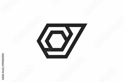 Letter CJ Bolt or Mechanical Logo 