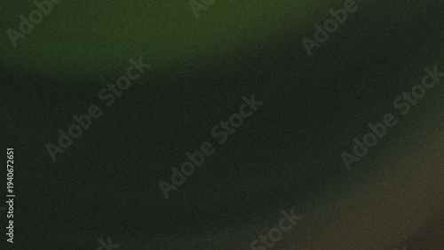 Abstract dark green texture with grainy noise effect and subtle gradient background