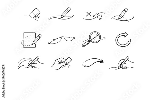Image edit quiet mark icon revision simple fix generation gentle adjustment path