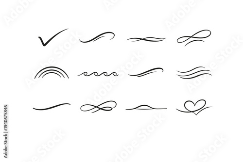 Resolved stable generation composed hand soft simple harmony flow icon vector image