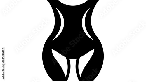 female mannequin isolated on white