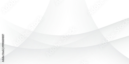 Abstract white and gray wave background. texture white pattern. vector illustration