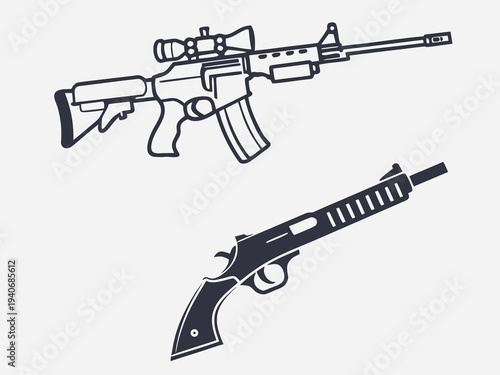 Modern rifles for tactical operations and security details