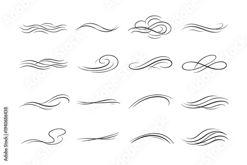 Relaxed linework icon line natural vector icons focused slow elegant unhurried placement