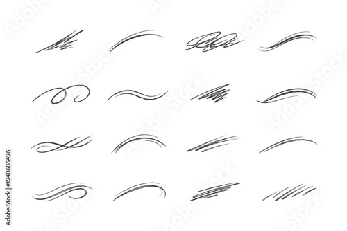Icon calm sweep vector playful easy pencil reflex casual drift sketch mark