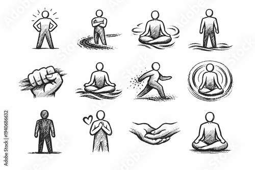 Image generation icon pass simple curve glide band vector sweep grit flow