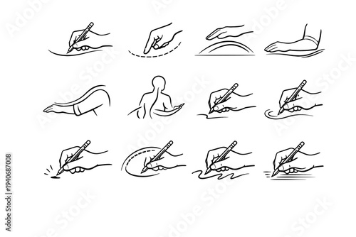 Sweep icon trail vector coordination smooth drafting image generation simple calm trace