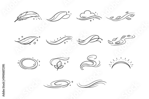 Bend image vector generation amber halo sweep warm sway misted simple icon