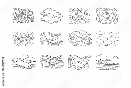 Texture vector gradientway subtle icon mapway environmentway line generation image fabricway simple