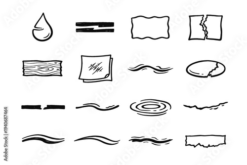Break variance natural fault image skip icon vector simple nick smooth generation