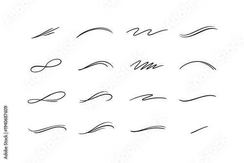 Generation icon gentle outline playful effortless flowing mark vector image flick easy