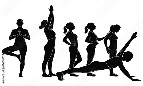 Silhouette of a cyclist riding a road bike in a dynamic pose