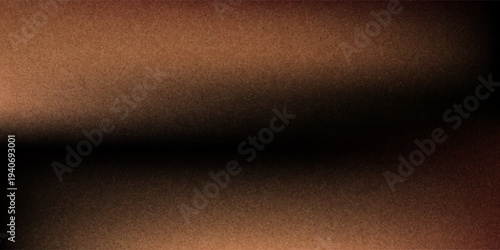 Black dark brown copper sepia red orange gold yellow beige wavy abstract background. Color gradient ombre. Rough grain grainy noise. Geometric. Wave curve line. Bright shimmer light