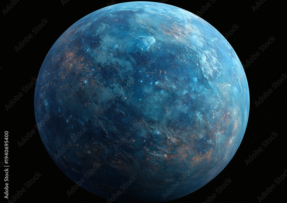 Obraz premium Planeta azul