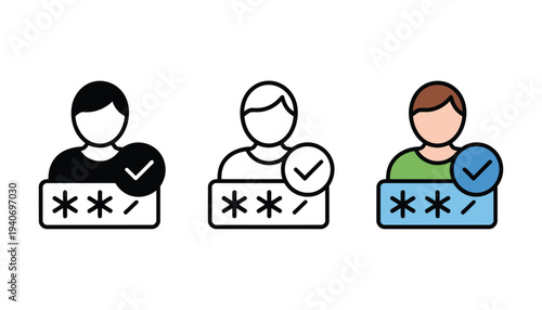 User profile update shows secure password.