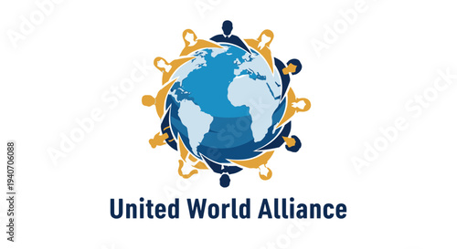 United World Alliance logo with global unity theme.