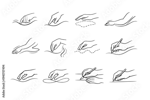 Vector simple steady drafting curve line outline path icon calm image lineflow