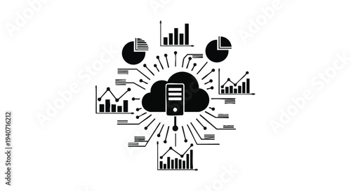 Set of business infographic elements vector