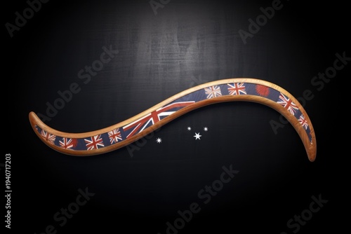 A long wooden stick with a unique design. Perfect for adding a touch of elegance to any setting