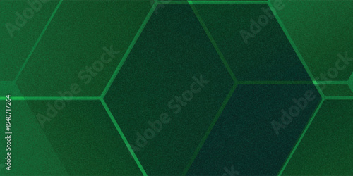 Abstract Geometric Green Background with Diagonal Lines and Gradient. Can Be Used for Cover Design, Poster and Advertising.