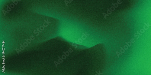 Abstract Geometric Green Background with Diagonal Lines and Gradient. Can Be Used for Cover Design, Poster and Advertising.