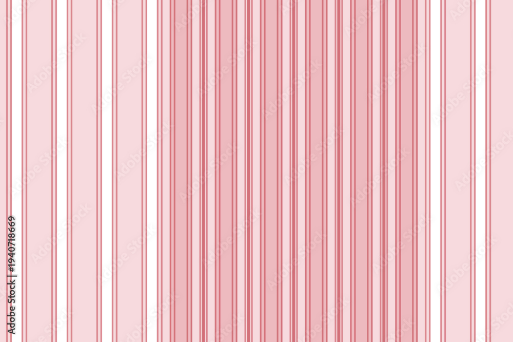 Obraz premium Decorative seamless pattern featuring elegant lacy vertical red stripes. Ornamental stripe texture forming a repeating vector overlay isolated on background