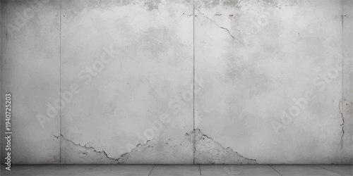 A textured dark gray grunge concrete wall background featuring a rough aged stone surface and vintage dirty cement pattern for a retro industrial design
