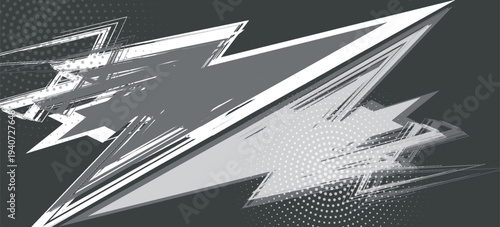 Sports racing texture background. Geometric green grey pattern vector illustration