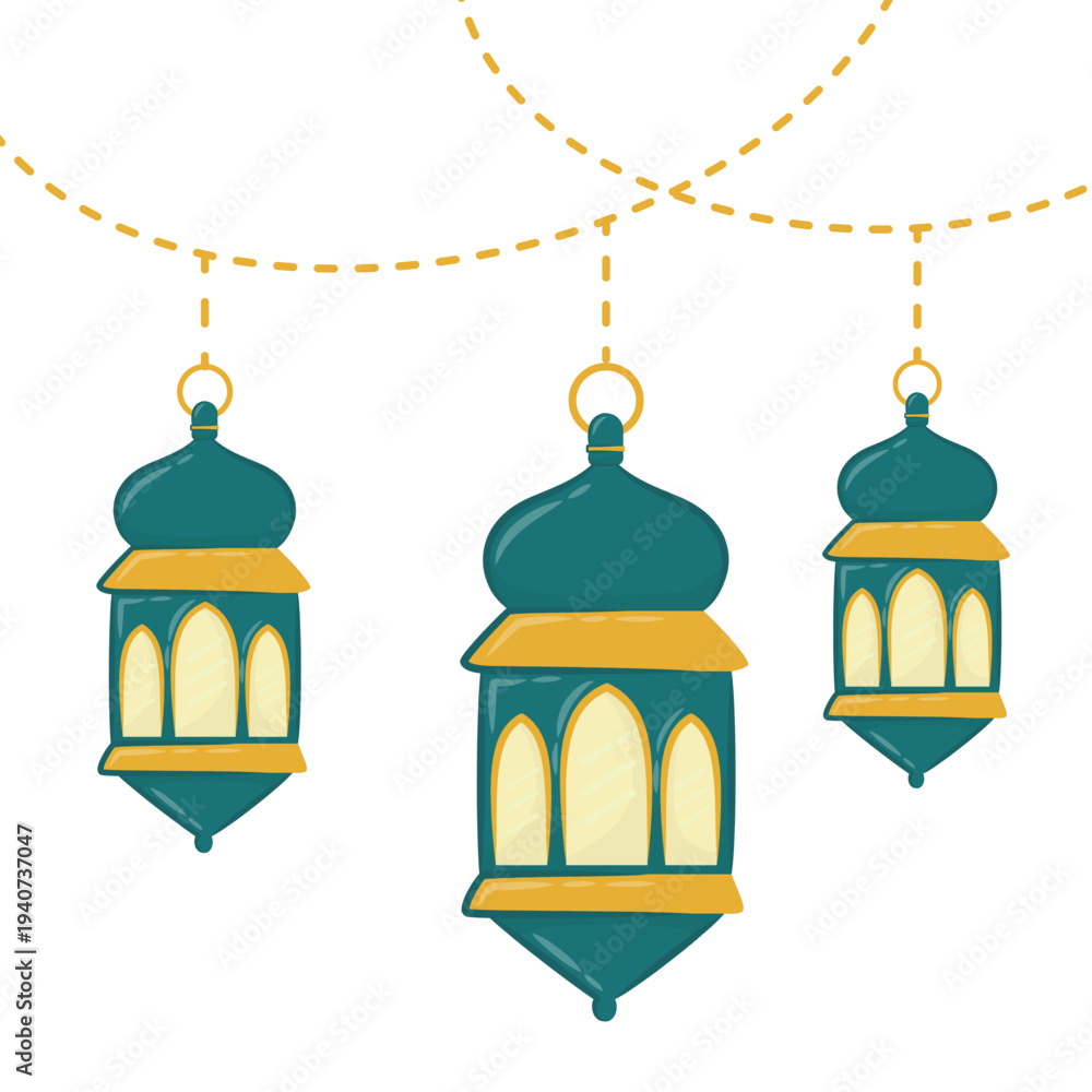 Obraz premium Islamic Ramadan Lantern