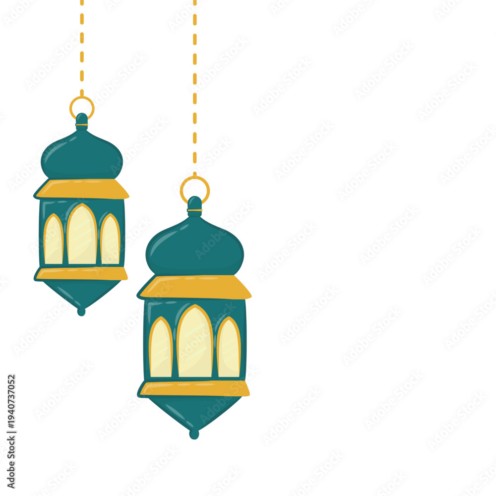Obraz premium Islamic Ramadan Lantern