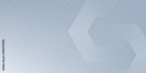 White abstract background with dynamic wavy hexagon texture. suitable for wallpaper simple