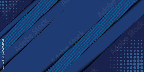 Bright blue Abstract background modern hipster futuristic graphic.