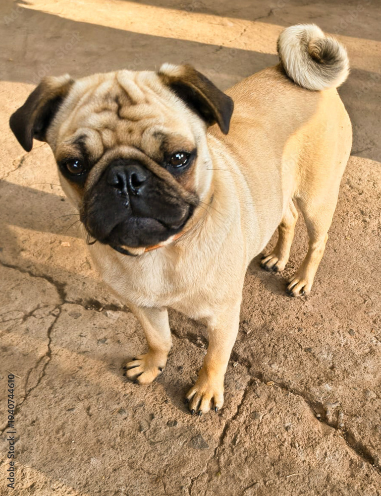 Obraz premium pug dog pet