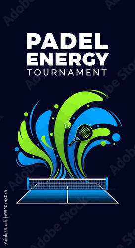 Dynamic Padel Tournament Design: Energy, Competition, and Sporting Excellence Visualized
